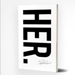 SOLD***Brand new book “HER.”